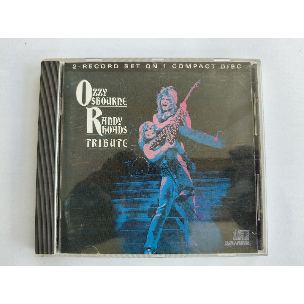Ozzy Osbourne Cd - เครื่องบรรณาการ Rhoads ( USA press 1987)