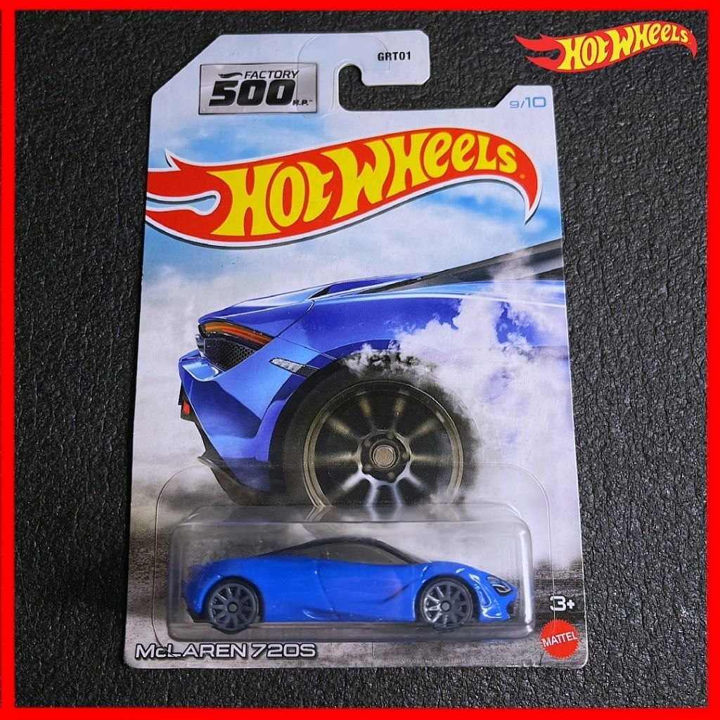 Hot Wheels McLaren 720s Factory 500HP 2021 Blue Mclaren Hotwheels Mclaren p1 Hotwheel Exotics Car Mc