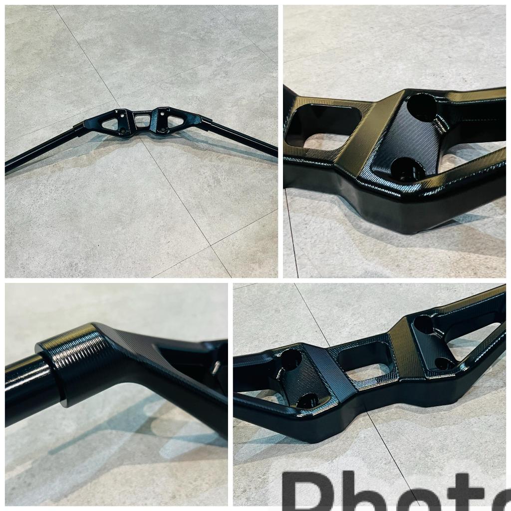 แฮนด์ CNC ล่าง HD Forza 250 350 ADV350 ADV Rendah ตัด TMax สีดําพวงมาลัย Thailook