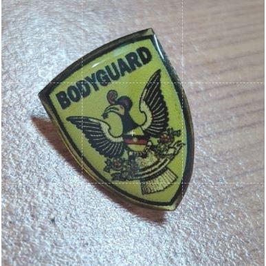 ตราสัญลักษณ์ Sarawak โลโก้ Sarawak Bodyguard พร้อมเข็มกลัดคอปก Epoxy