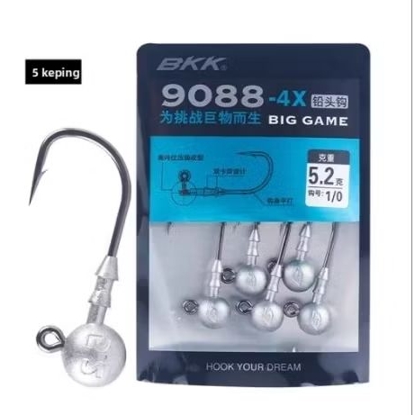 BKK 9088 JIG HEAD HOOK 4X