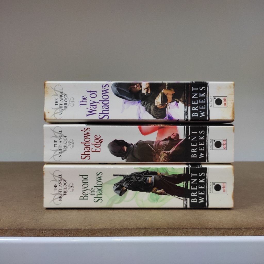 (ชุด 3 ชิ้น) The Night Angel Trilogy - Brent Weeks -- leabooksmy
