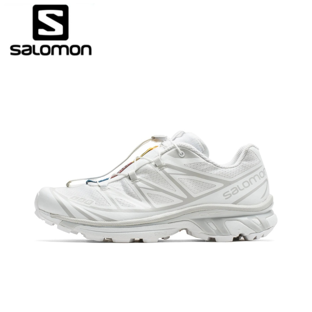 SALOMON XT-6 สําหรับผู้หญิงและผู้ชายรองเท้าวิ่งสีขาว