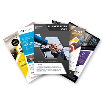 A4 Flyer Brochure Printing Double Side & Single Side Own Design Cetak Risalah Brosur (PRINTING เท่าน