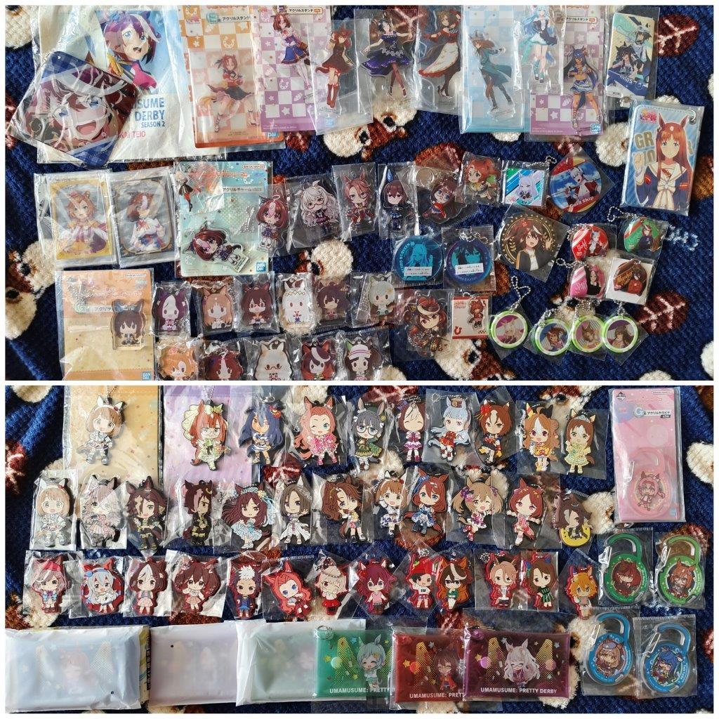 STOK UMA MUSUME PRETTY DERBY พิเศษ WEEK HARI KING HALO GOLD SHIP MEJIRO GRASS WONDER AGNES TACHYON M