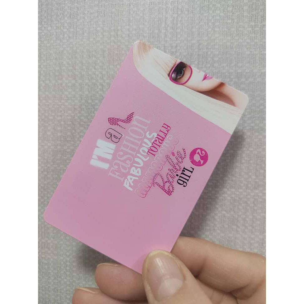 บริการการพิมพ์ UV Touch N Go Card /การ์ดสมาชิก - BARBIE DESIGNS การ์ด NFC Touch and Go Card WATER PR