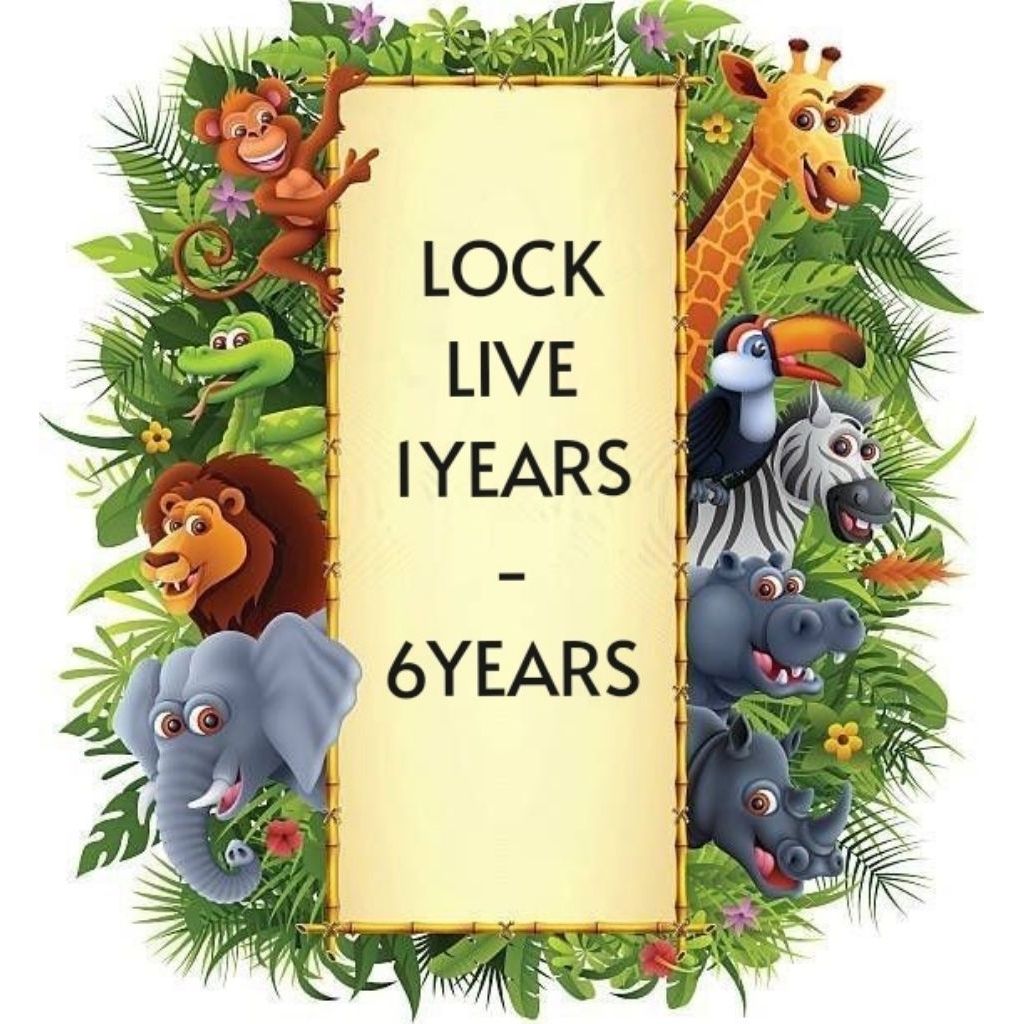 LOCK LIVE ITEM KIDS 1YEARS-6YEARS