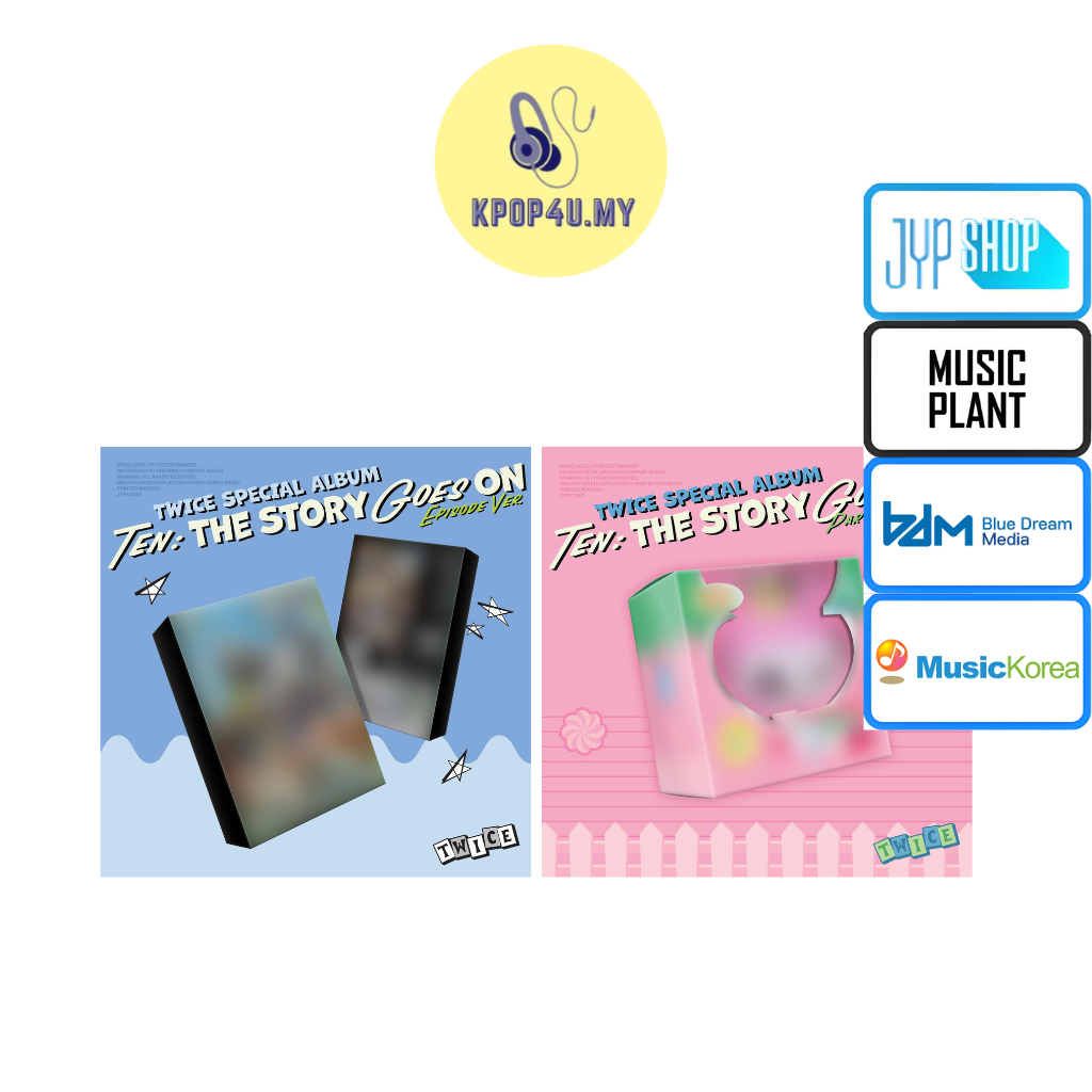 [POB] TWICE - TEN: THE STORY GOES บนอัลบั้มพิเศษ EPISODE PARTY LOVELY VER.