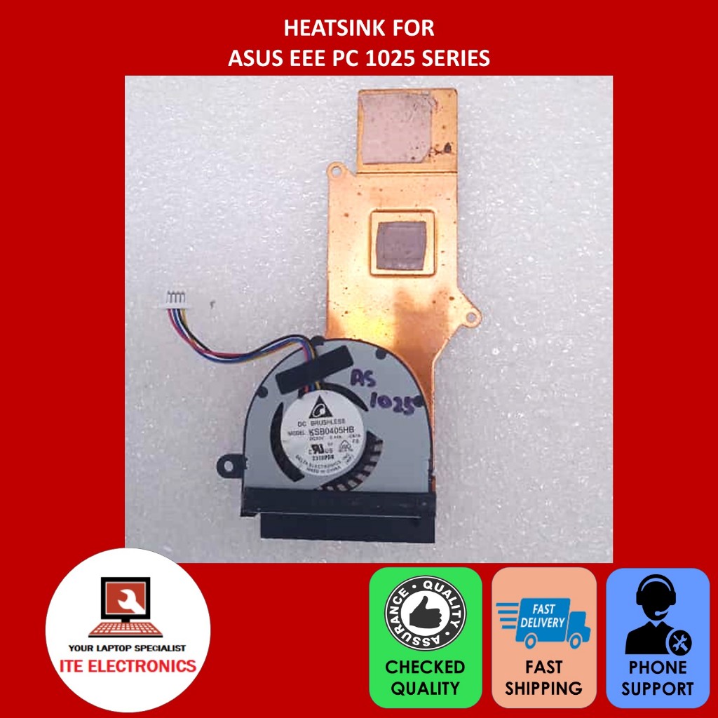 ASUS EEE PC 1025 HEATSINK พร้อมพัดลม