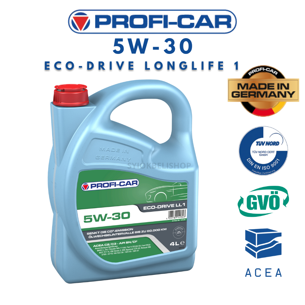 PROFI-CAR 5W-30 น้ํามันเครื่อง Eco Drive Long life 01 SN C3 - 5L