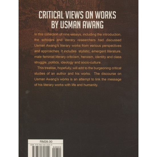 ( DBP ) CRITICAL VIEWS ON WORKS BY USMAN AGANG