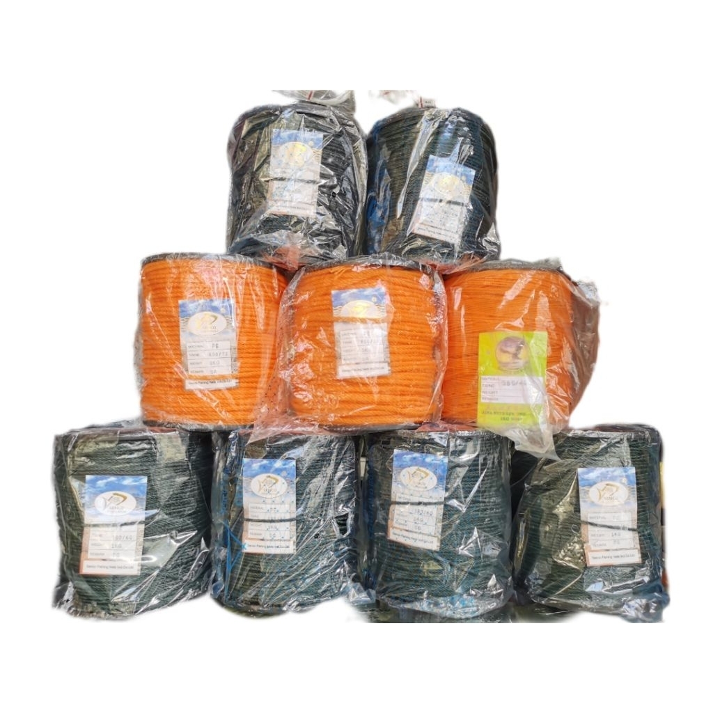 PE TWINE 1KG 380/30 380/36 380/40 380/48 380/60 380/72 600/72 380/80 600/96 600/144 PUKAT THAD