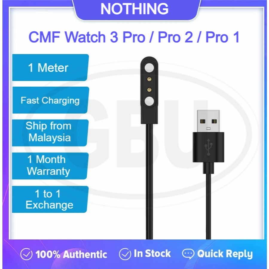 Nothing CMF Watch 3 Pro / CMF Pro 2 / CMF Pro 1 USB Magnetic Charger Dock Cradle สายชาร์จ