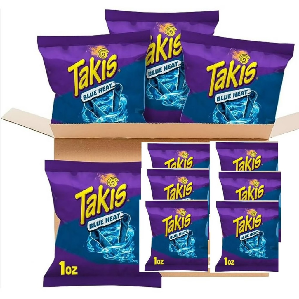 Takis Blue Heat 28g ทาคิส บลูฮีท 28 กรัม