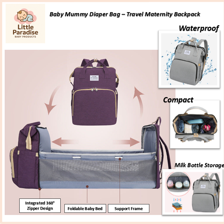 Beg Baby Mummy Diaper Bag Baby Travel Diaper Bag Baby Mummy Beg Baby Diapers Bag Pack Maternity Bag