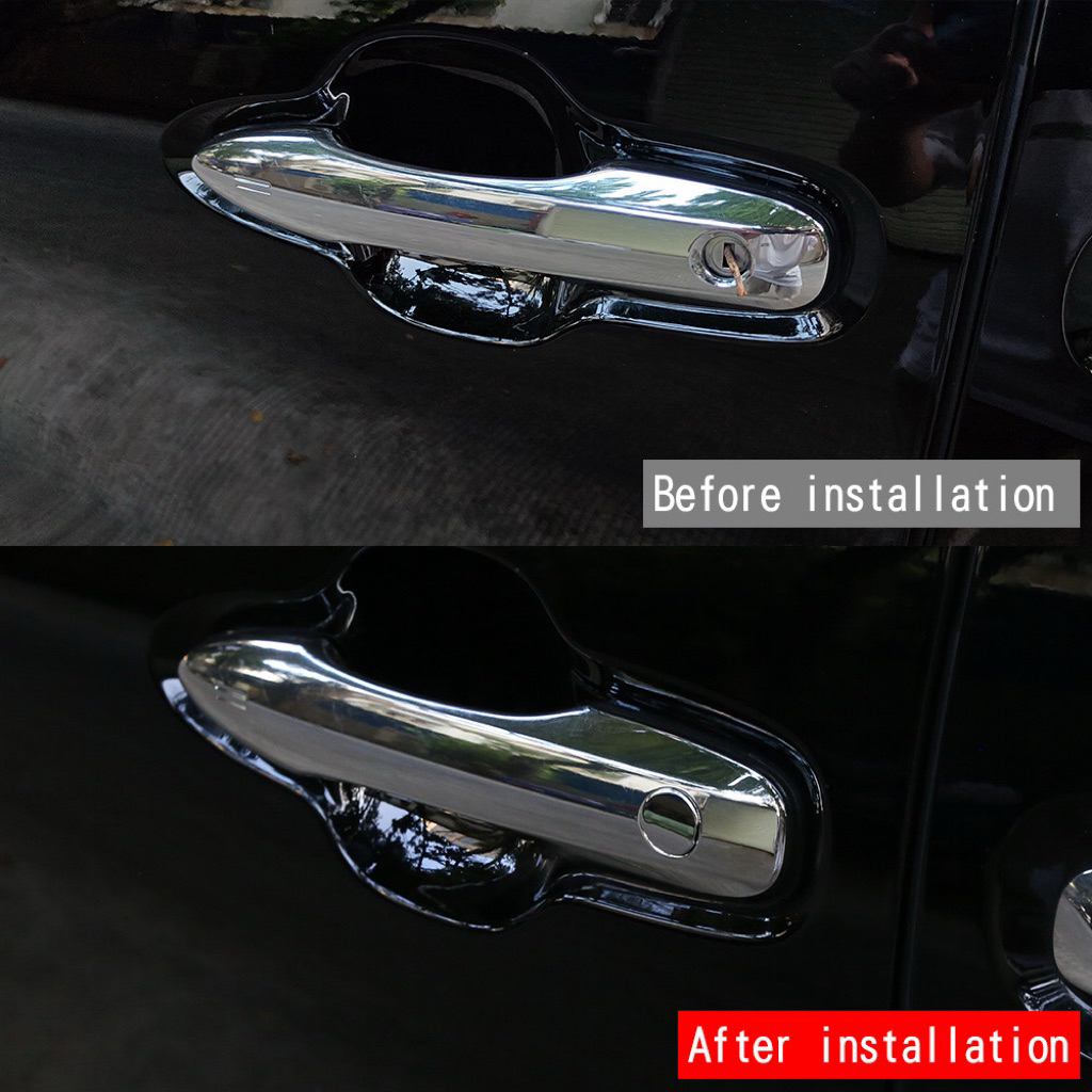 Vemart toyota alphard vellfire anh40 2023-2026 ฝาครอบแฮนด์รถรูกุญแจอุปกรณ์เสริม