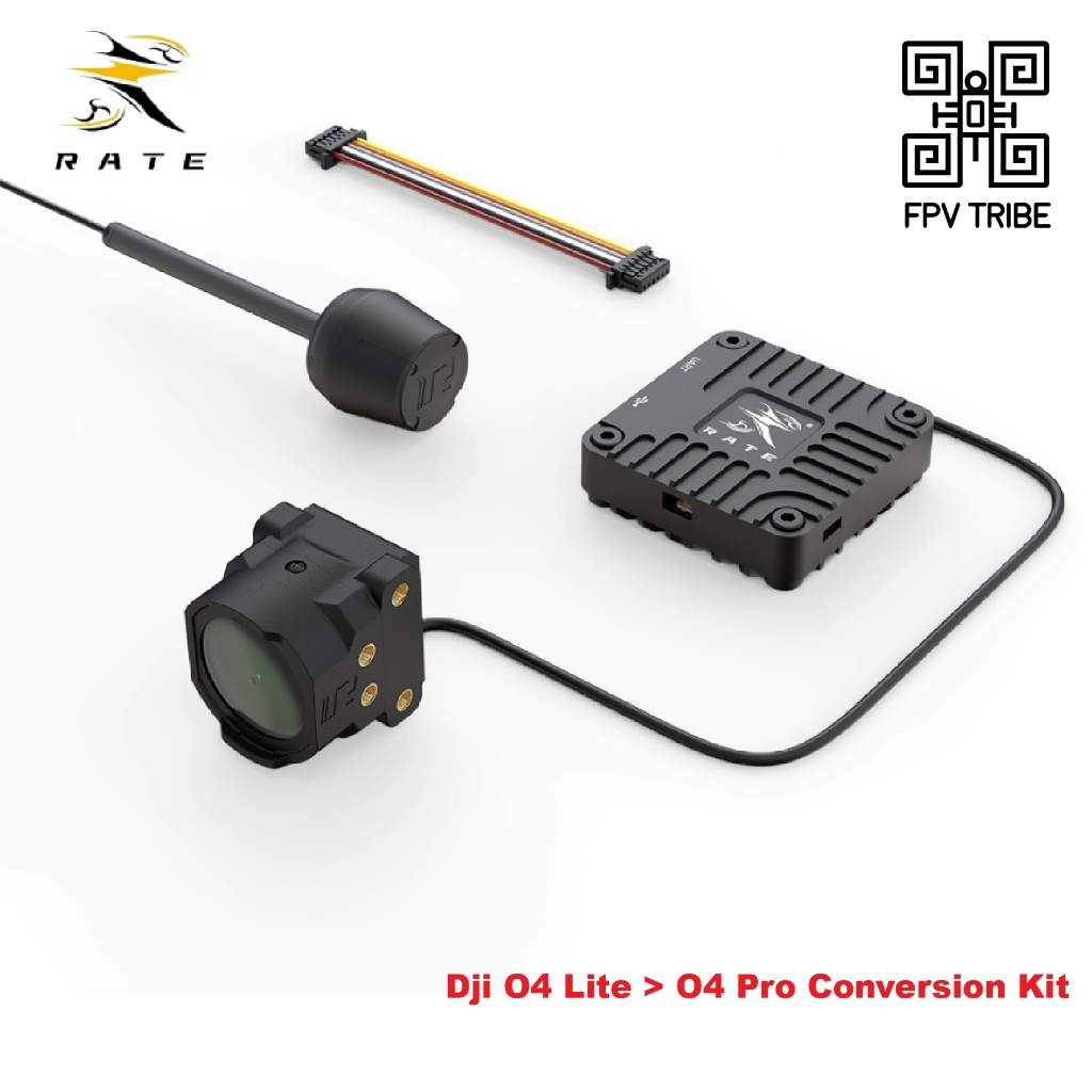 ชุดแปลง DJI O4 Lite ถึง O4 Pro – เคสเลนส์ไนลอนมุมกว้าง/ชุดแปลงเต็ม