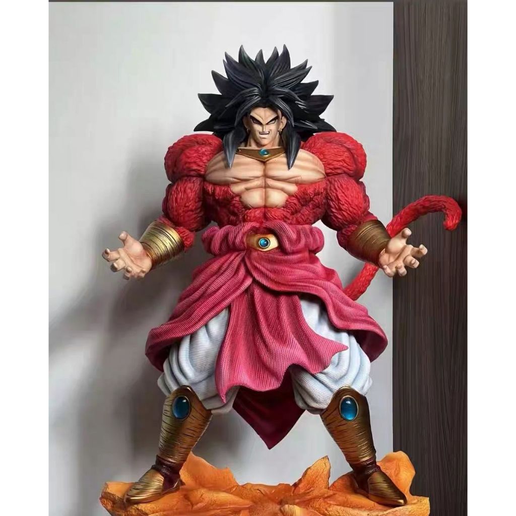 Dragon Ball Super Saiyan 4 Broly 50 ซม. PVC รูป goku vegeta gohan sheng ยาว