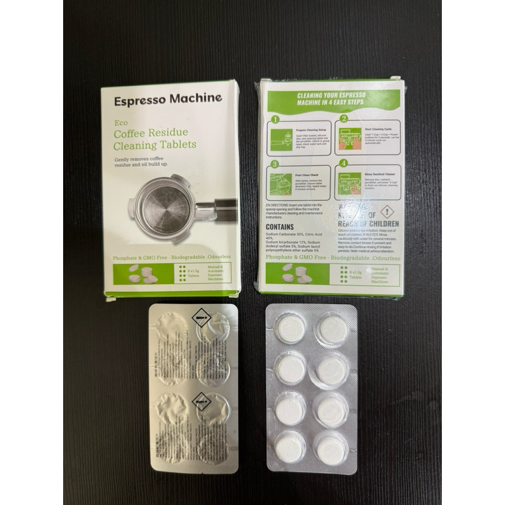 Oem ยี่ห้อ breville 8 Pack ทําความสะอาดเครื่องชงกาแฟเอสเปรสโซ BREVILLE