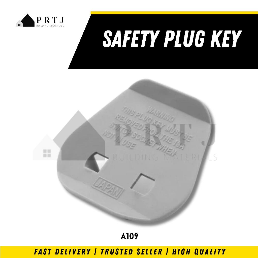 (1PC) 2-PIN to 3-PIN PLUG ADAPTER / SAFETY PLUG PIN สําหรับ 2 PIN PLUG/ Universal Extension Adapter