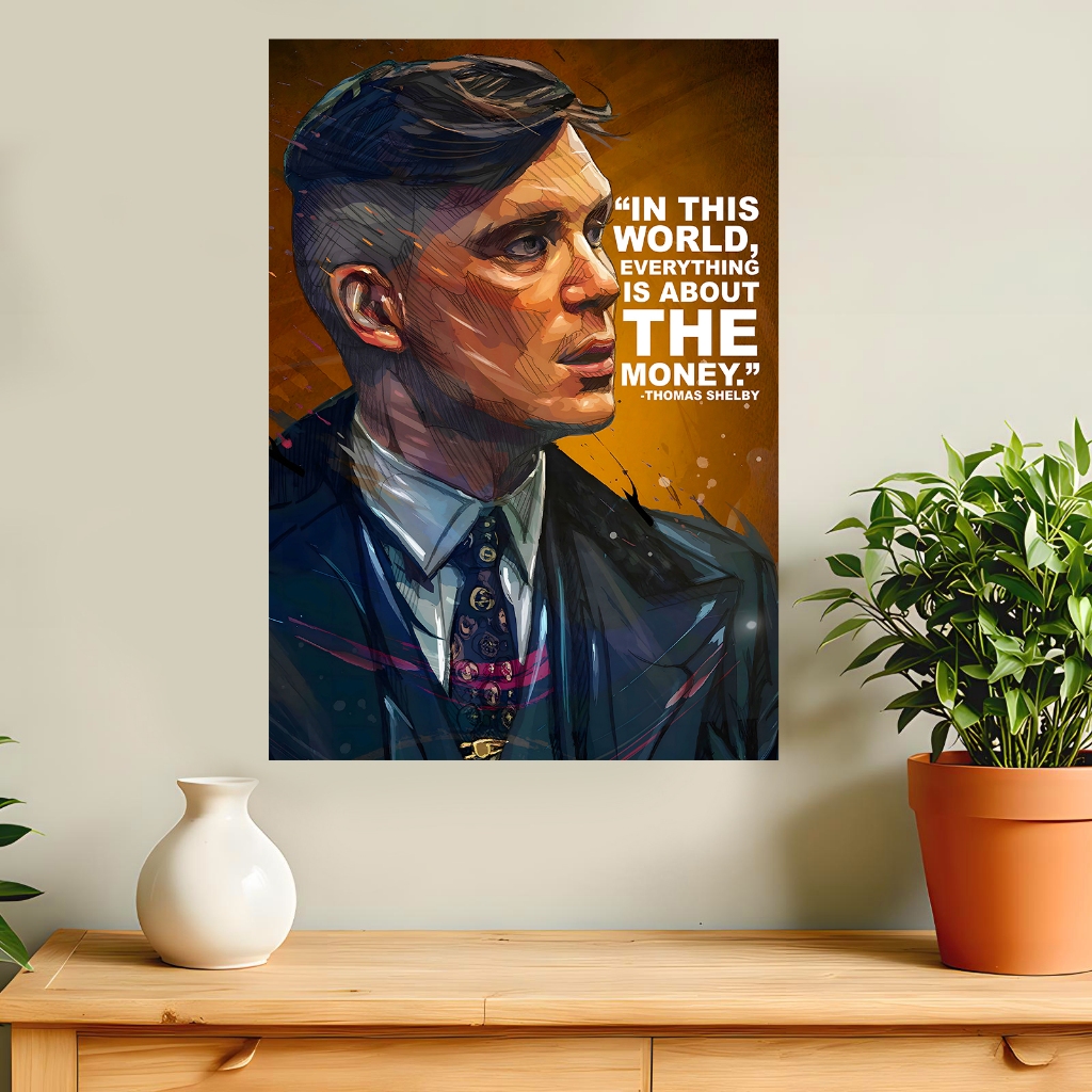 Thomas Shelby Poster & Frame Wall Decorative (103)