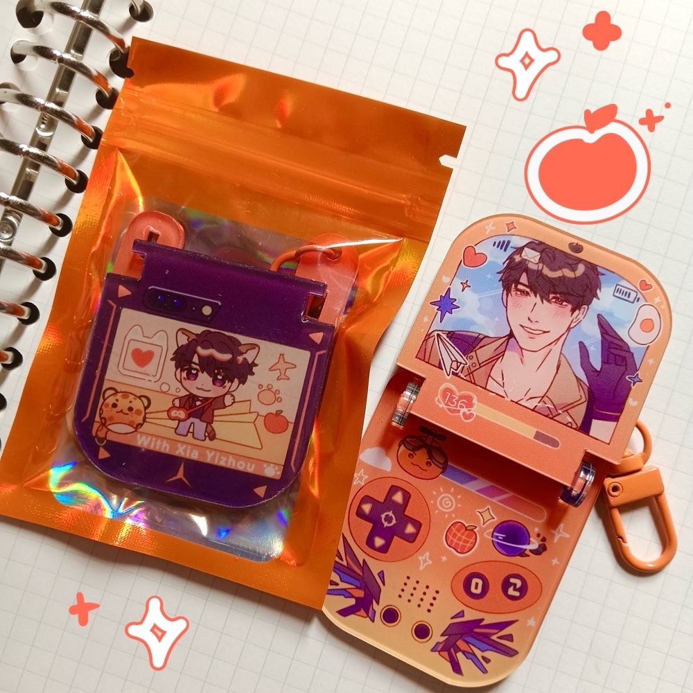 ✧ Love & Deepspace Fan Merch 9cm อะคริลิค Fliphone Rafayel Xavier Zayne Sylus Caleb   ✧ ราคา ถูกที่สุด ดีลบีเคเค แกลเลอรีภาพที่ 5