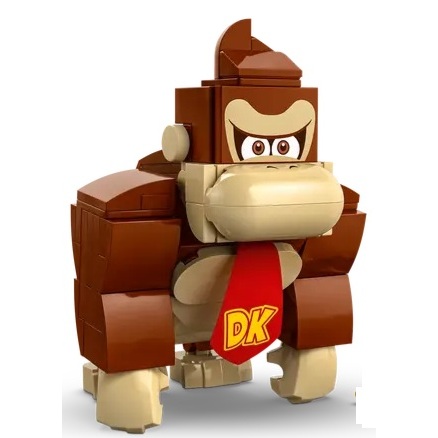 Mar0207 Lego Nintendo Super Mario Mario Kart 72033 - Donkey Kong Minifigure - ใหม่