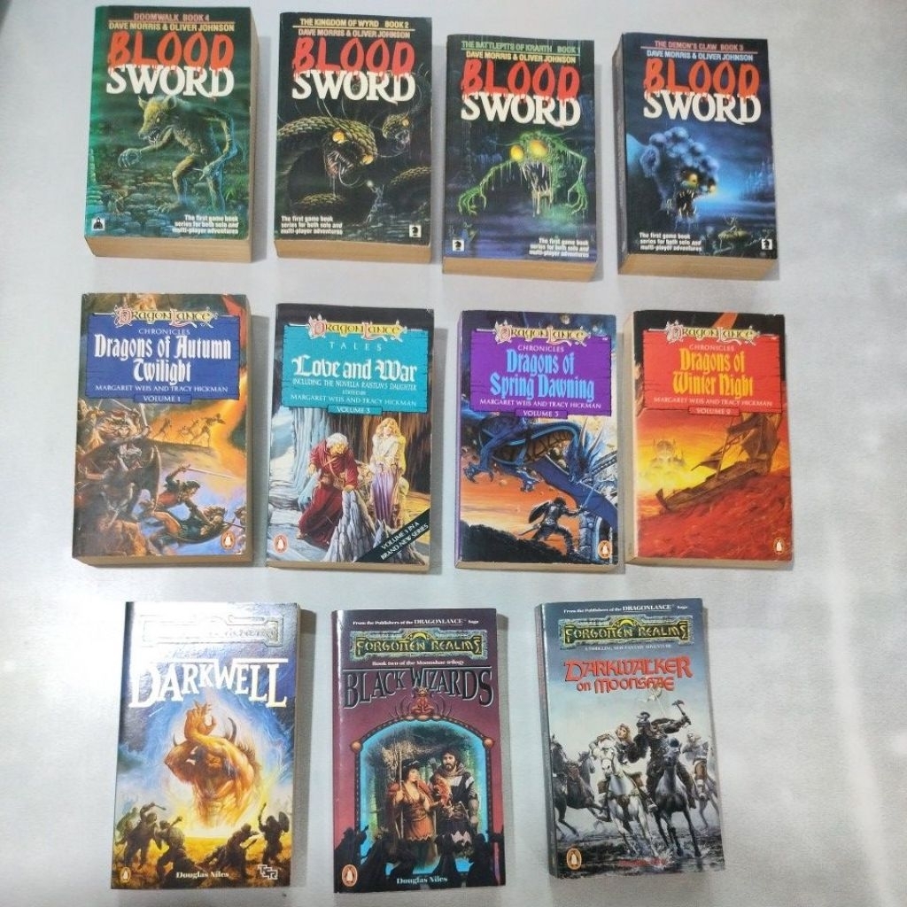 USED MB3-1023WD ดาบเลือด/Dragon Lance Chronicles/Forgotten Realms