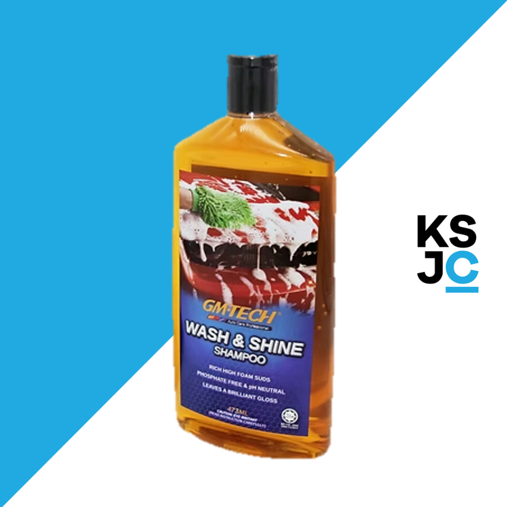 GM-TECH GM10-473ML Wash & Shine Shampoo (473ml)