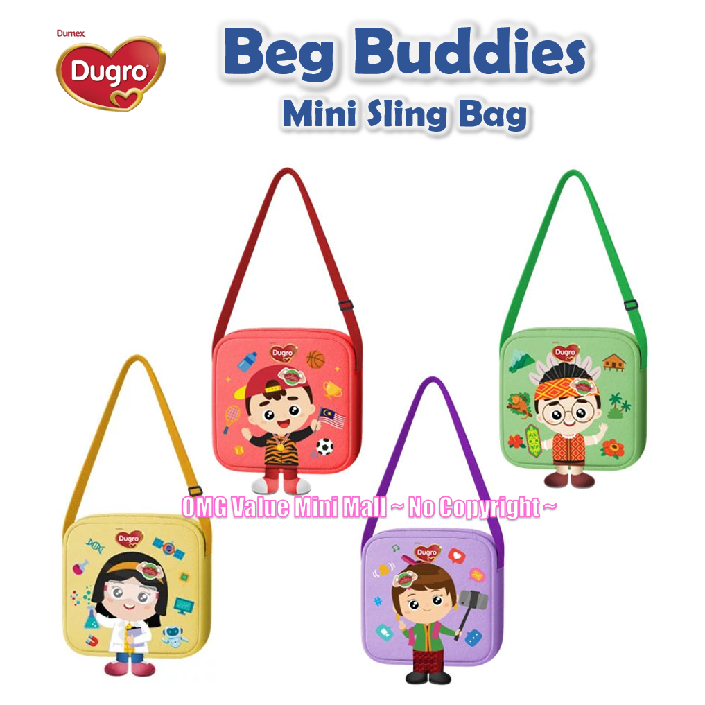 [Dugro] Mini Shoulder Sling Bag - Buddies Bag 2025 สายปรับได้