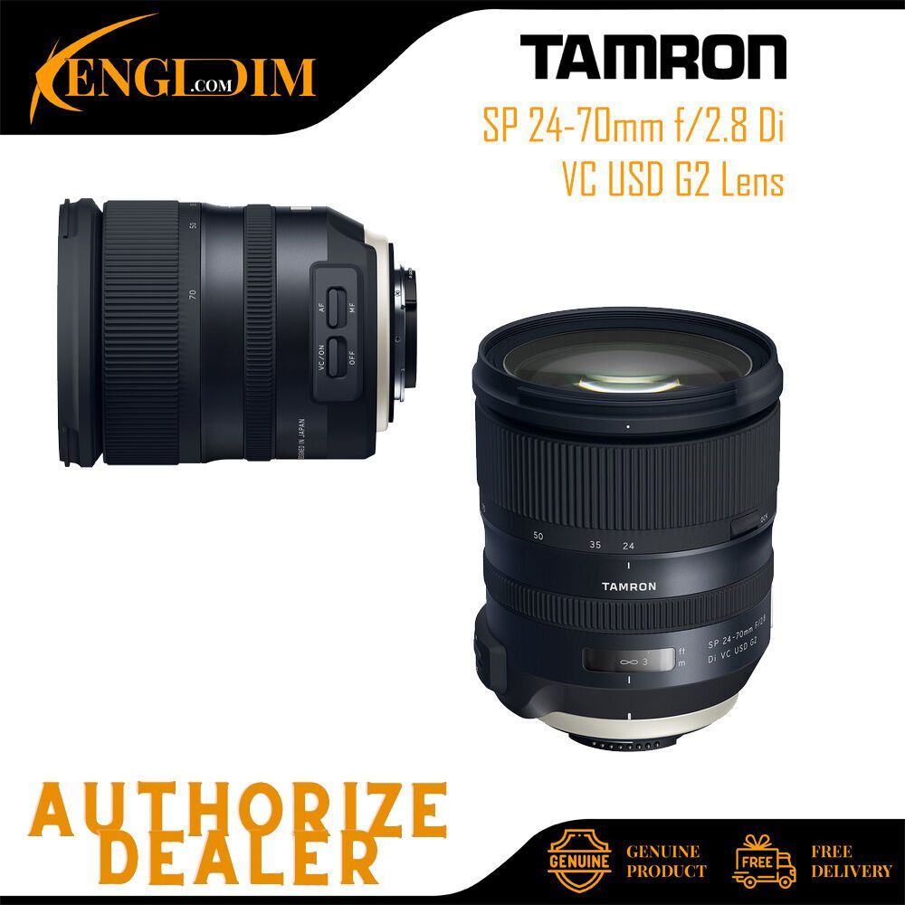 เลนส์ Tamron SP 24-70mm f/2.8 Di VC USD G2