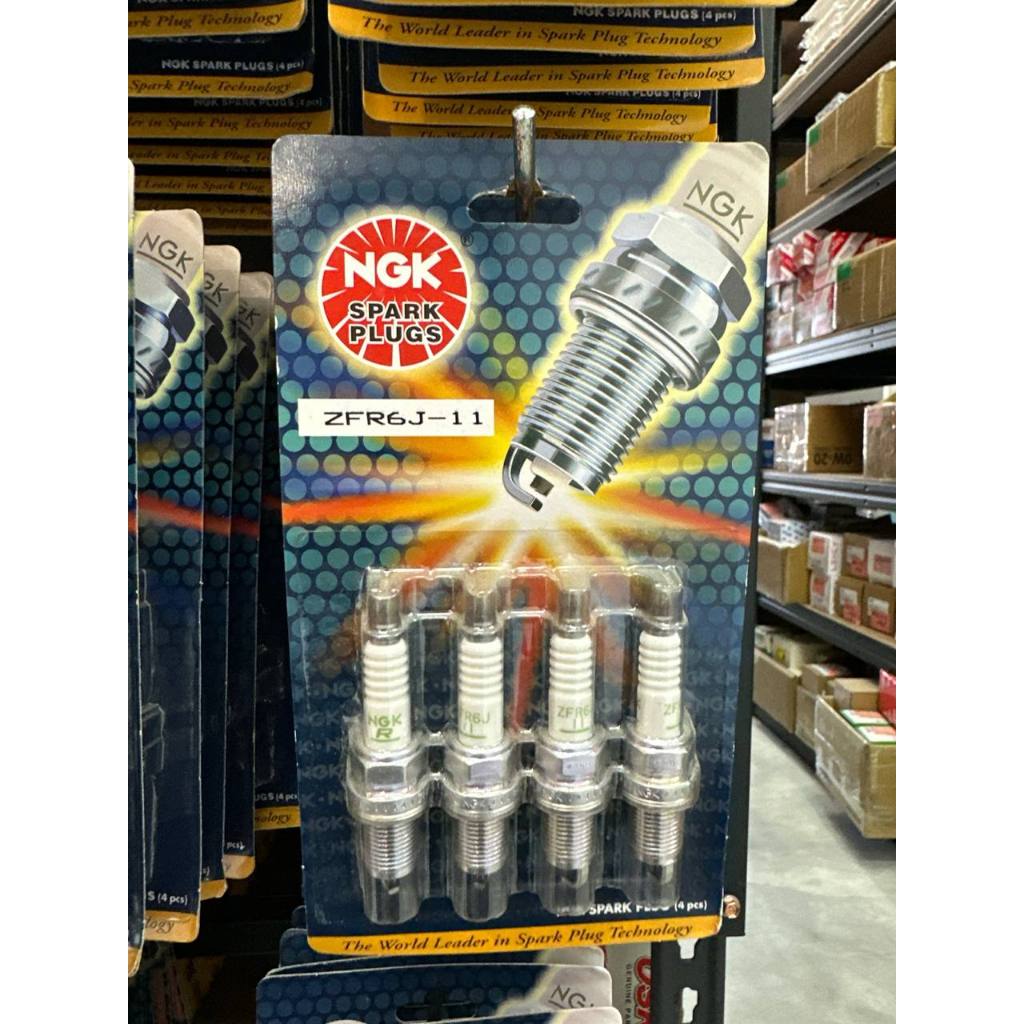 HONDA CIVIC S5A 1.7 STREAM 1.7 NGK SPARK PLUG ZFR6J-11 4 ชิ้น/1 ชุด
