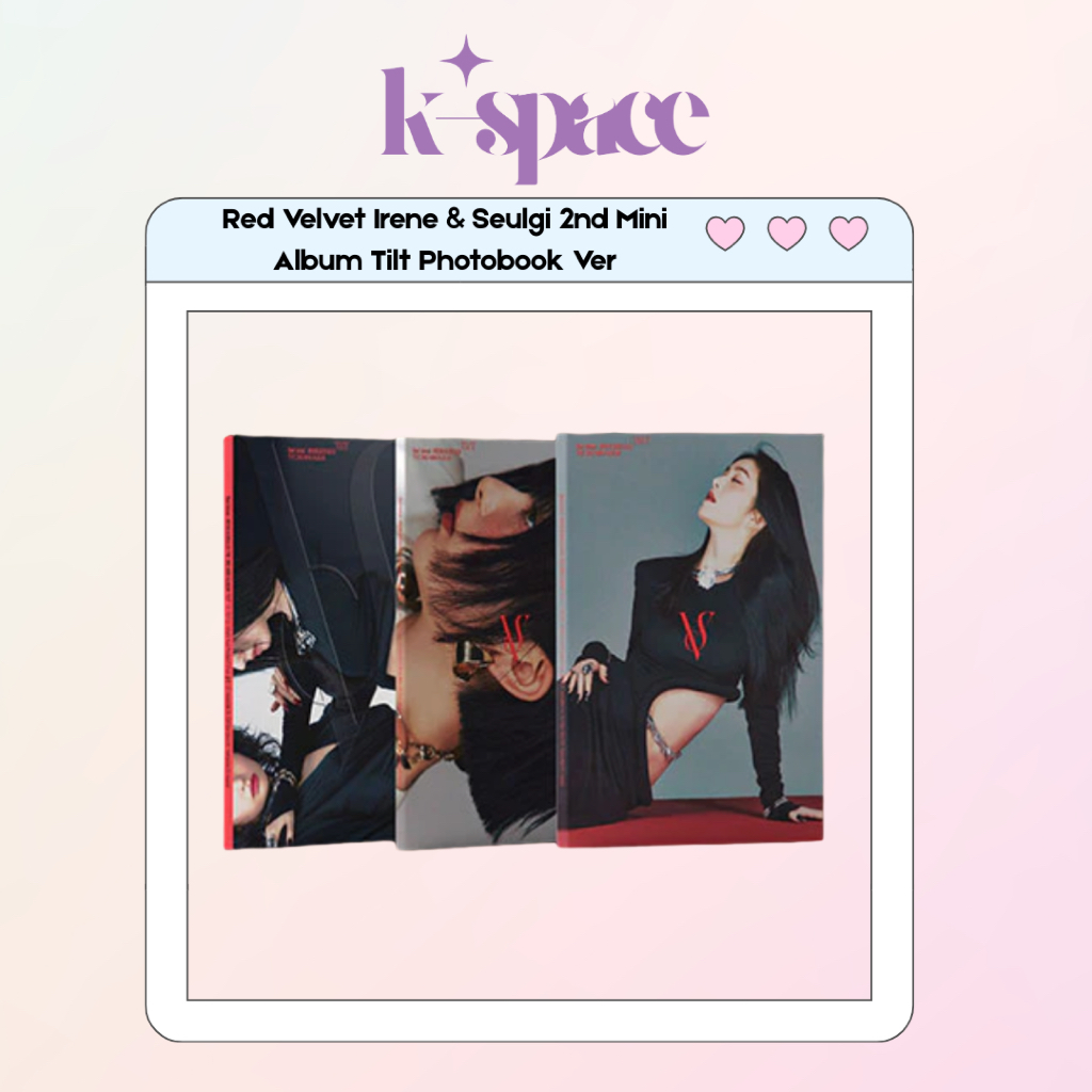 Red Velvet Irene & Seulgi 2nd Mini Album Tilt Photobook Ver