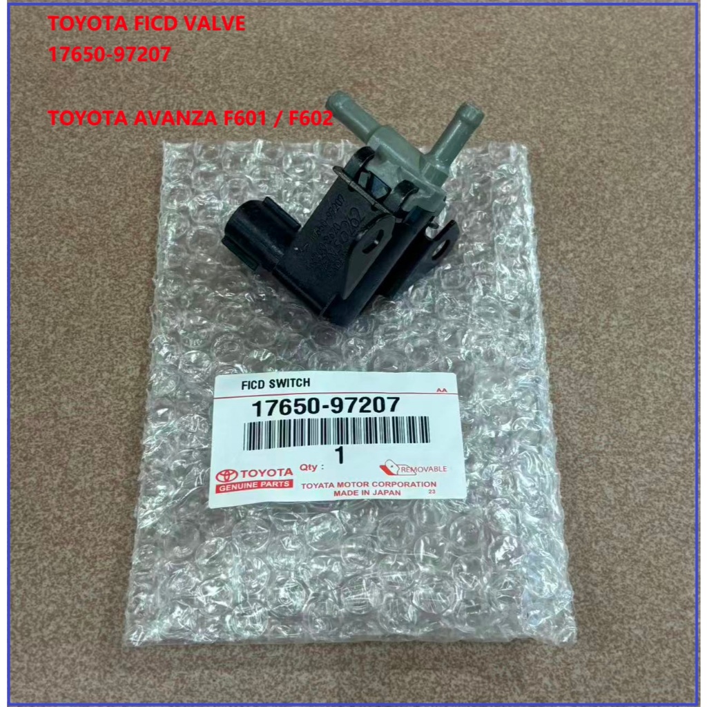 วาล์ว TOYOTA FICD 17650-97207 TOYOTA AVANZA F601 / F602