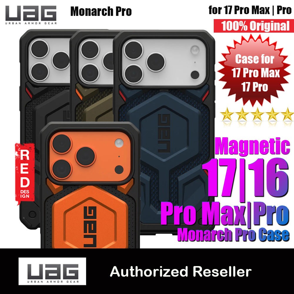 UAG Monarch Pro Kevlar Magnetic Compatible Drop Proof Case สําหรับ iPhone 16 Pro Max 6.7 iPhone 16 P