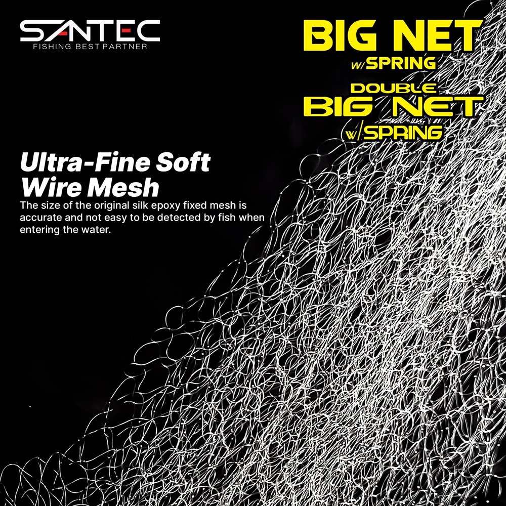 SANTEC - ตาข่ายใหญ่พร้อม SPRING / รูปที่ 7