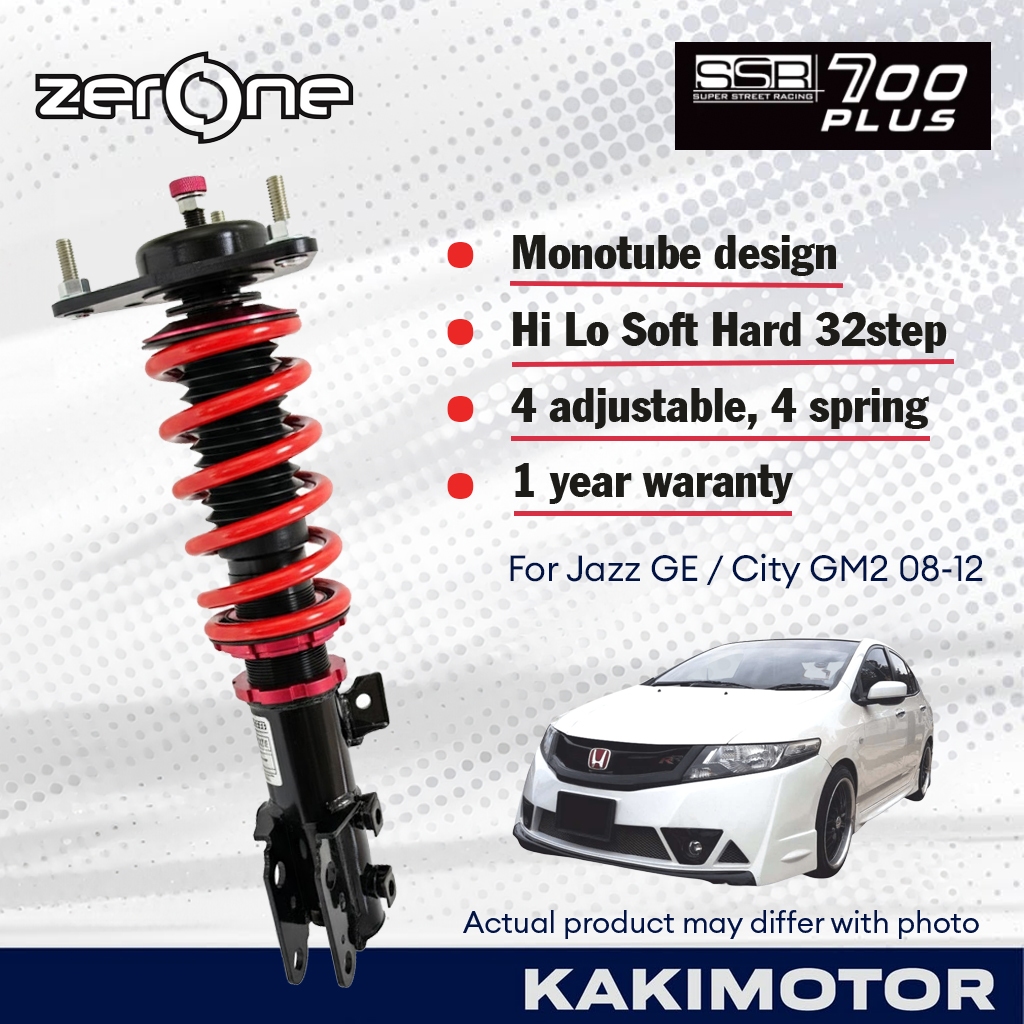 HONDA CITY GM2/GM3 08-12 -ZerOne SSR700 PLUS Hi-Lo Soft/Hard Bodyshift ปรับได้