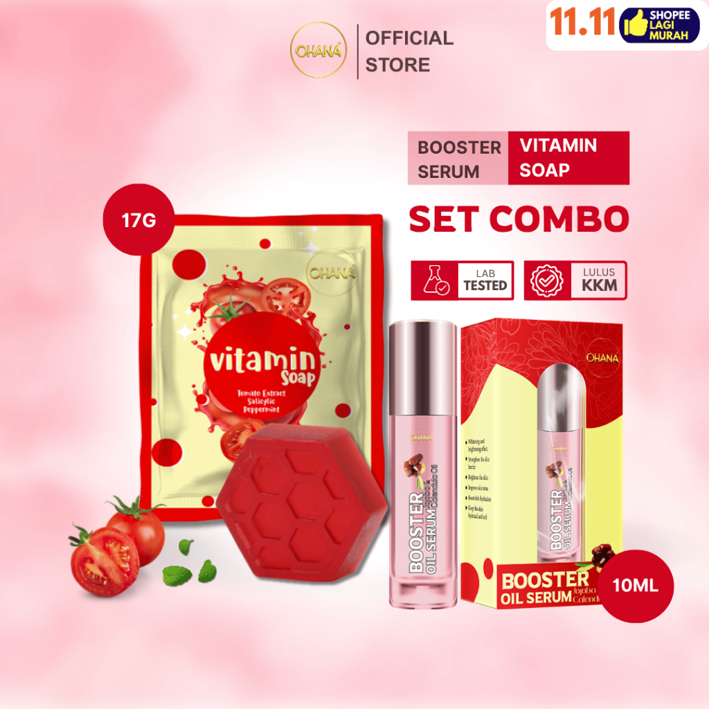 OHANA Set Trial Cholesterol Seeds/Milia Seed on the Face, Ohana Skincare, Acne, ผิวมัน