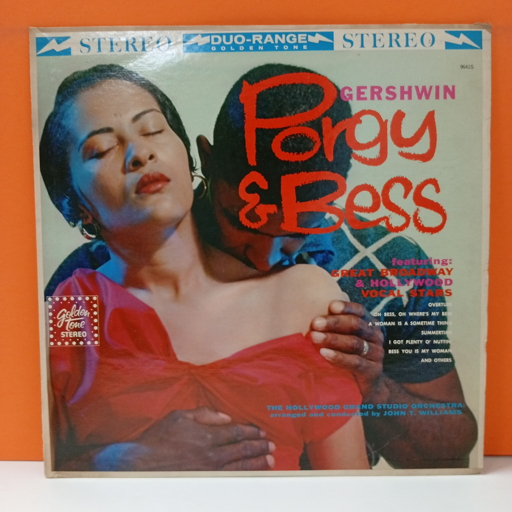 RR41-20 LP TERPAKAI [ THE HOLLYWOOD GRAND STUDIO ORCHESTRA, GERSHWIN – PORGY AND BESS ] LP มือสอง < 