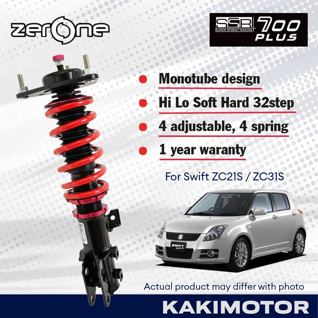 SUZUKI SWIFT ZC21S/ZC31S 05-10 - ZerOne SSR700 PLUS Hi-Lo Soft/Hard Bodyshift ปรับได้