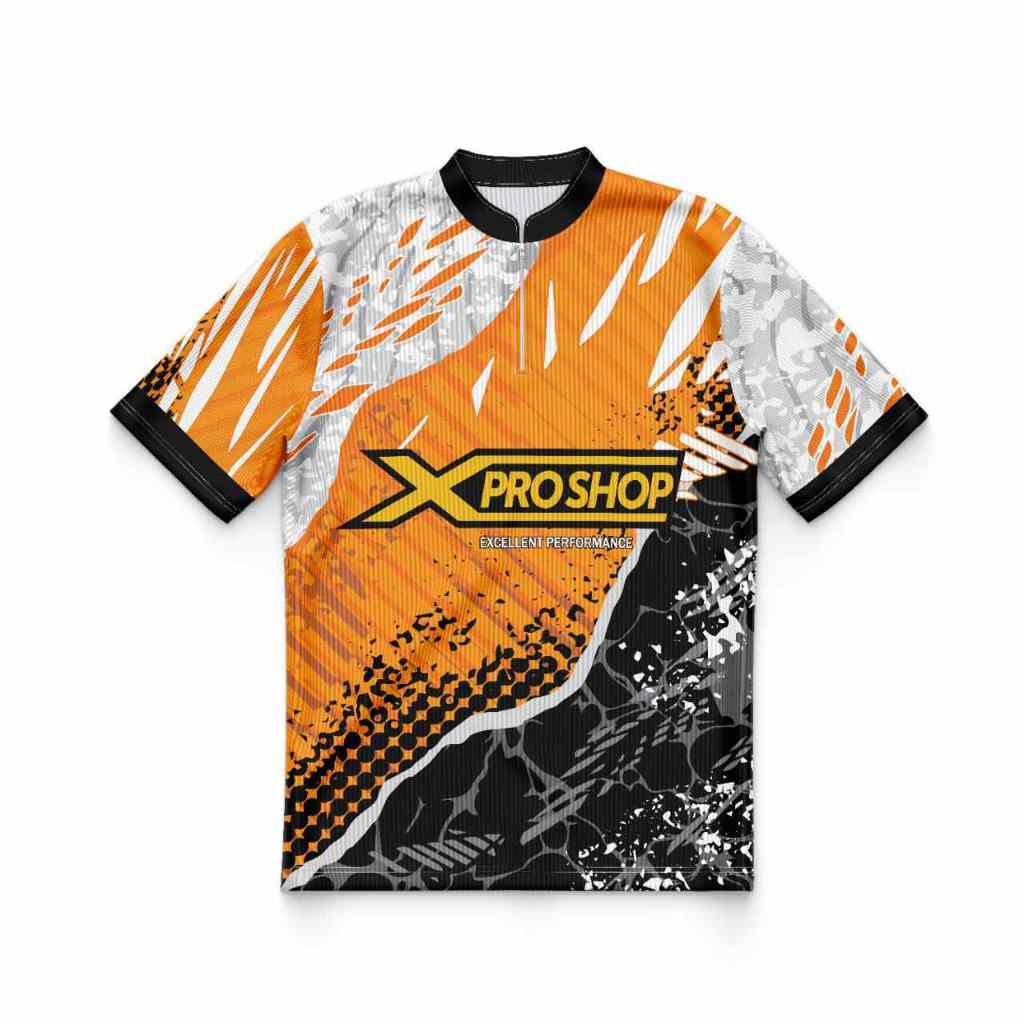 Bowling Jersey - X Pro Shop - 2511 - , ORANGE/BLACK/WHITE, XPROSHOP, X PROSHOP, X PRO SHOP
