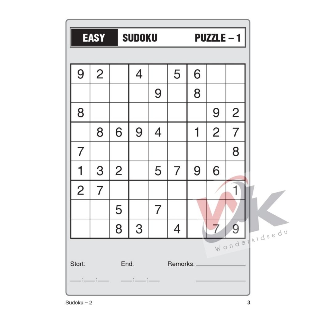 Amazing Jumbo Sudoku Book Puzzle Book Crossword Brain Bosting Adult Word Search Book - รูปที่ 6