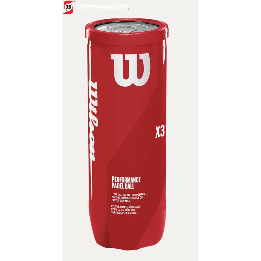 WILSON PADEL BALL X3 - 3 บอลสามารถ