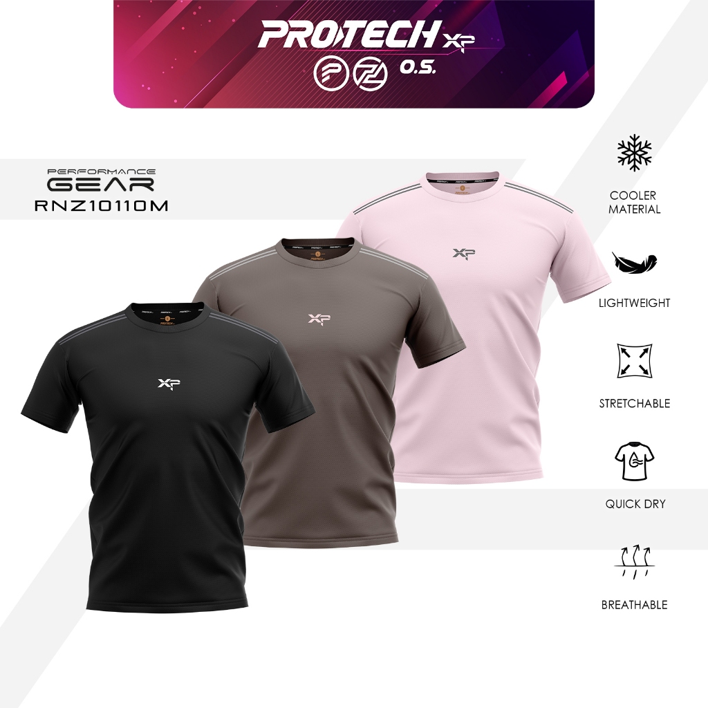 เสื้อแข่ง PROTECH Badminton Dry Fit Tournament - RNZ10110M