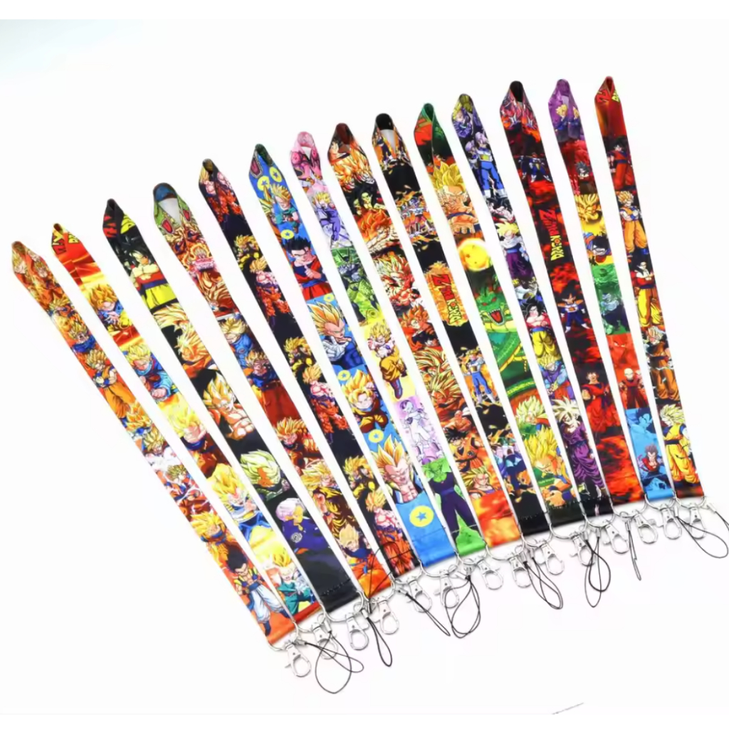 LANYARD DRAGONBALLZ SUPER DBZ GOKU สายคล้องคอโทรศัพท์ STRAP CARD HOLDER KEY HOLDER