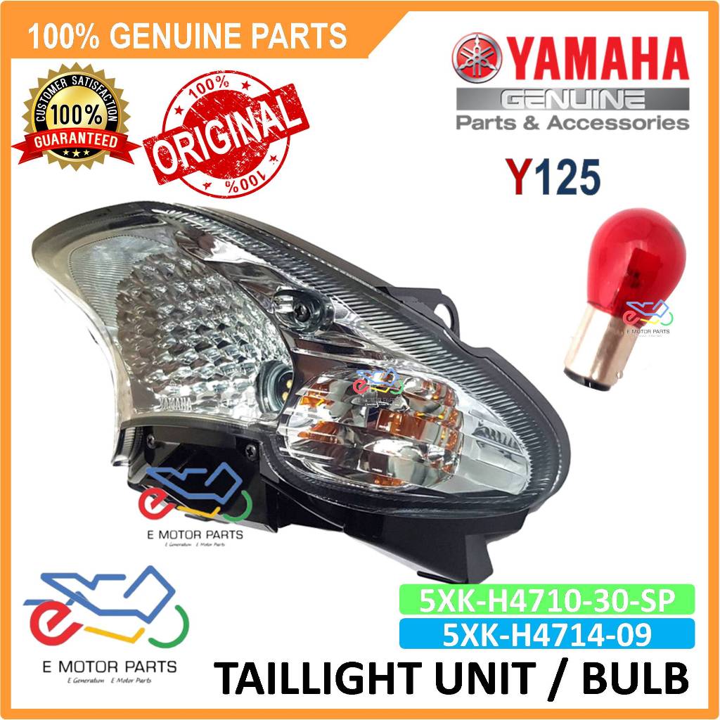 Y125 ไฟท้าย Y125 ไฟท้าย Y125Z Y125ZR 125Z TAIL LAMP SKALA NO BULB LAMPU BELAKANG 5XK-H4710