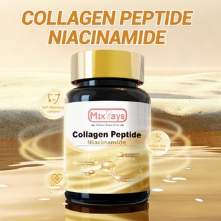 【MixSays】Kolagen Peptida  + Vit C&E – Anti-Aging, Hydration untuk Memutihkan & Melembapkan Kulit