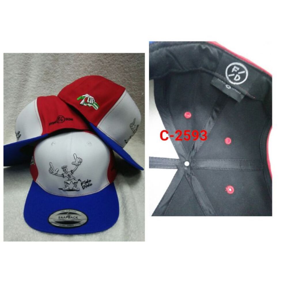 CAP FIDODIDO CAP SNAPBACK CAP พรีเมี่ยมคุณภาพ