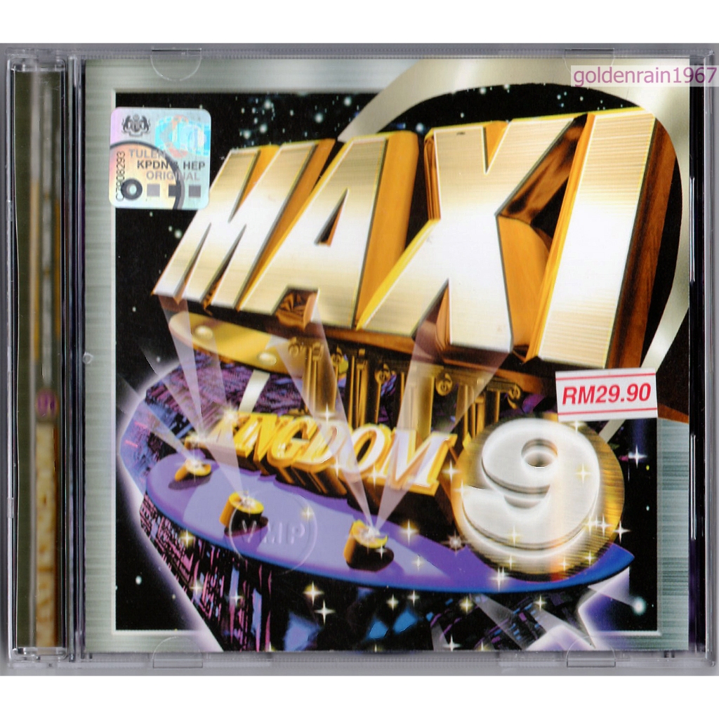 MAXI KINGDOM 9 - Lick It / Ice Ice Baby / Take on Me VMP CD (EURO HOUSE MUSIC / CLUB DANCE)