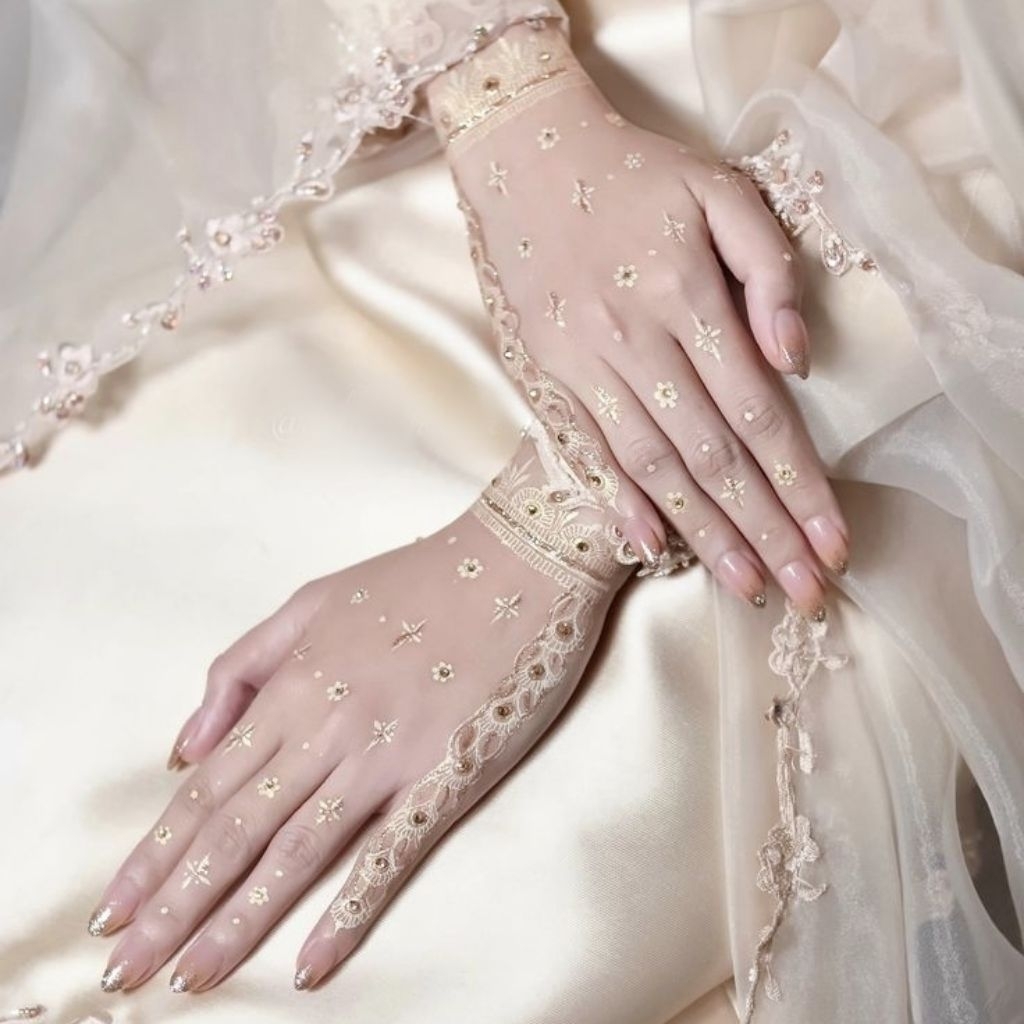 [RHIINESTONE] MINIMALIST PEARL FOR HENNA WHITE / WARM